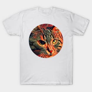 Curious mycat, revolution for cats T-Shirt